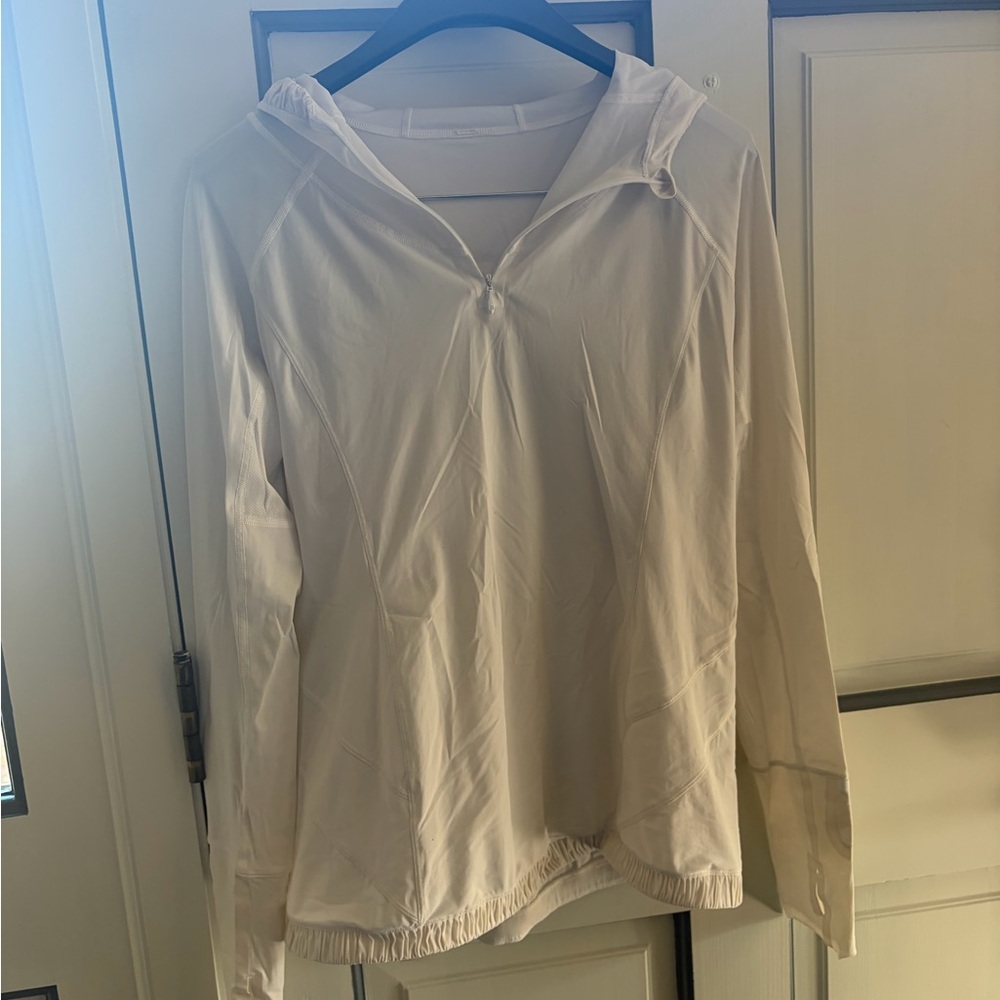 Lululemon Athletica Cream Hoodie